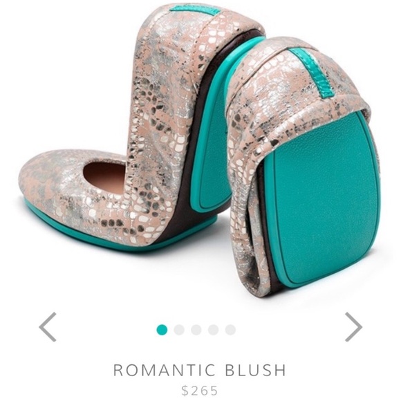 TIEKS Romantic Blush Ballet Flats Sz 9 - Picture 15 of 15